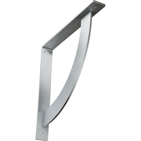 Ekena Millwork Bulwark Steel Bracket, Unfinished 2"W x 16"D x 16"H BKTM02X16X16BUCRS